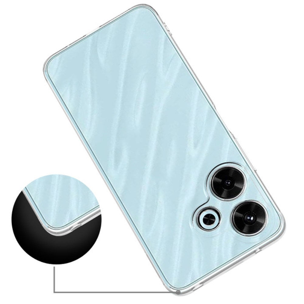 Xiaomi Redmi 13 (4G) / 13 (5G) - EIDERWOOD Fleksibelt Plastik Cover - Gennemsigtig