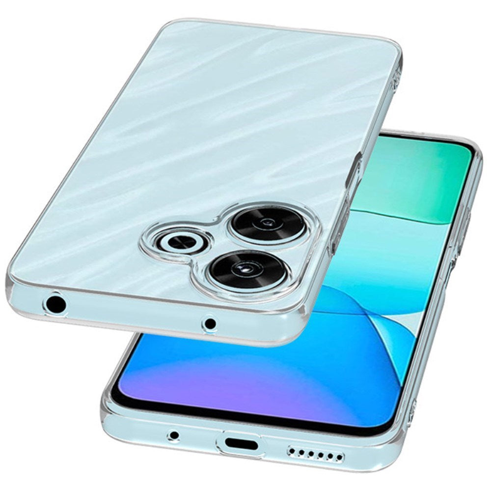 Xiaomi Redmi 13 (4G) / 13 (5G) - EIDERWOOD Fleksibelt Plastik Cover - Gennemsigtig