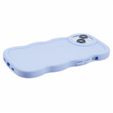 EIDERWOOD iPhone 13 Fleksibelt Plastik Wavy Mobil Cover - Lilla
