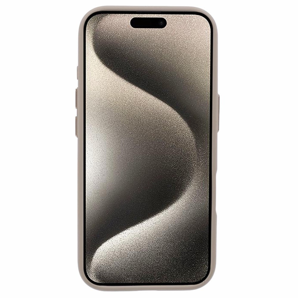 Eiderwood iPhone 16 Pro Hybrid Plastik Bagside Cover - Gennemsigtig / Brun