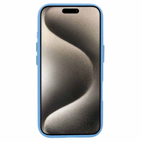 Eiderwood iPhone 16 Pro Hybrid Plastik Bagside Cover - Gennemsigtig / Blå