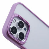 Eiderwood iPhone 16 Pro Hybrid Plastik Bagside Cover - Gennemsigtig / Lilla