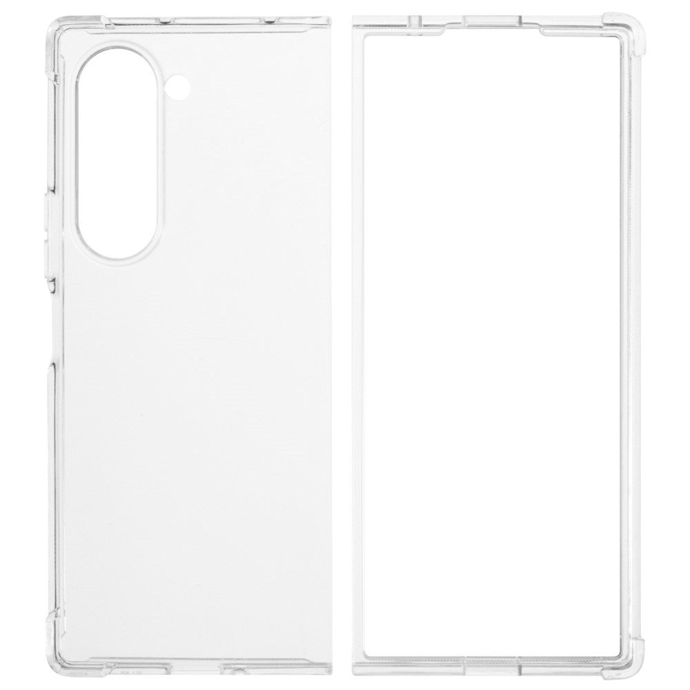 EIDERWOOD Samsung Galaxy Z Fold6 Fleksibelt Plastik Bagside Cover - Gennemsigtig