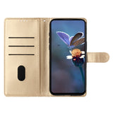 EIDERWOOD Samsung Galaxy S22+ (Plus) Kunstlæder Flip Case m. Indgravering - Guld