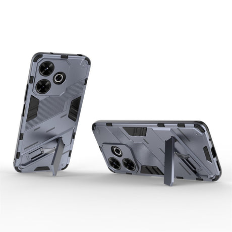 EIDERWOOD Xiaomi Redmi 13 Hybrid Bagside Cover m. Kickstand - Grå
