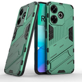 EIDERWOOD Xiaomi Redmi 13 Hybrid Bagside Cover m. Kickstand - Grøn