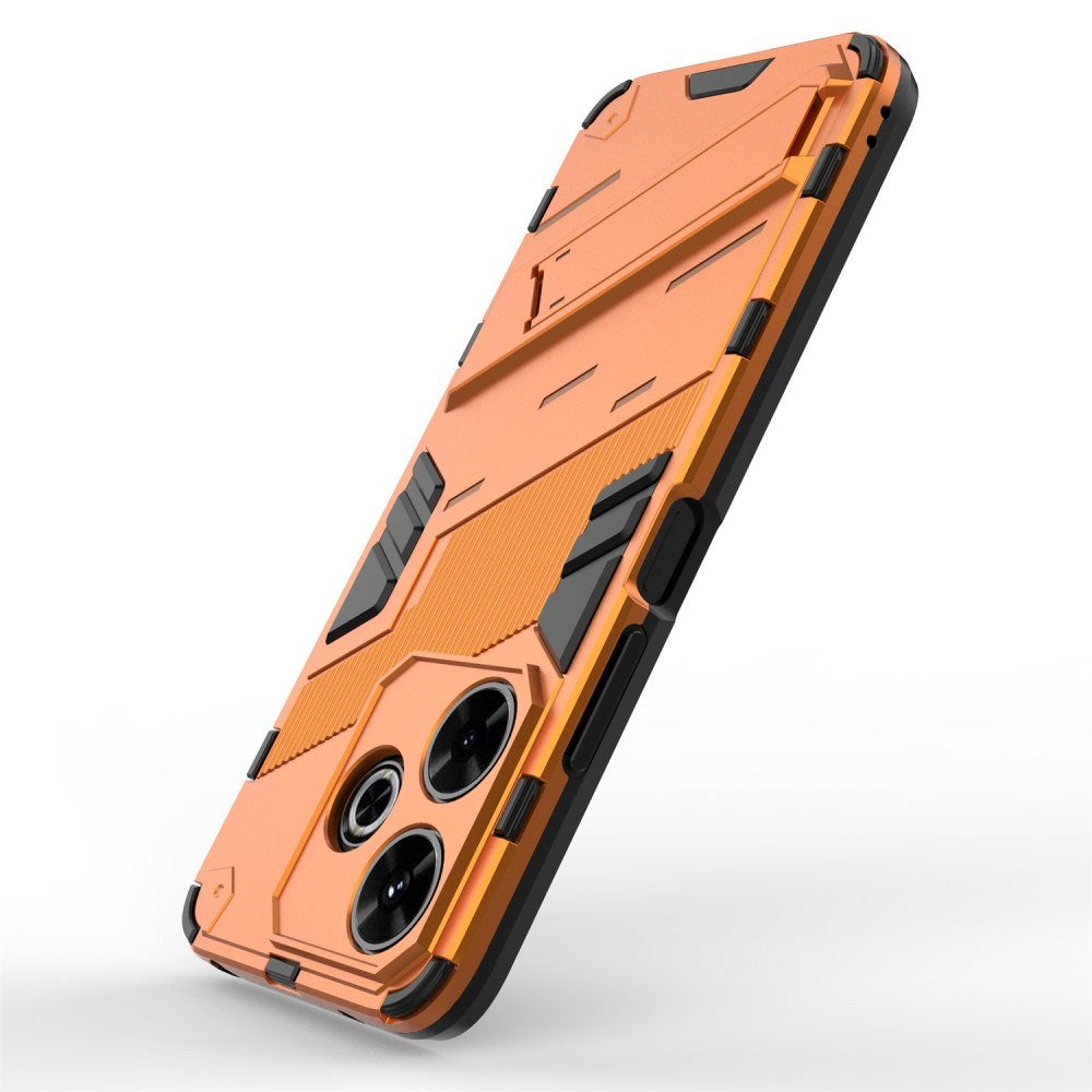 EIDERWOOD Xiaomi Redmi 13 Hybrid Bagside Cover m. Kickstand - Orange