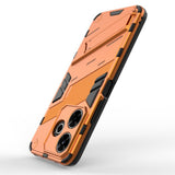 EIDERWOOD Xiaomi Redmi 13 Hybrid Bagside Cover m. Kickstand - Orange