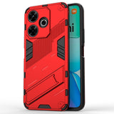 EIDERWOOD Xiaomi Redmi 13 Hybrid Bagside Cover m. Kickstand - Rød