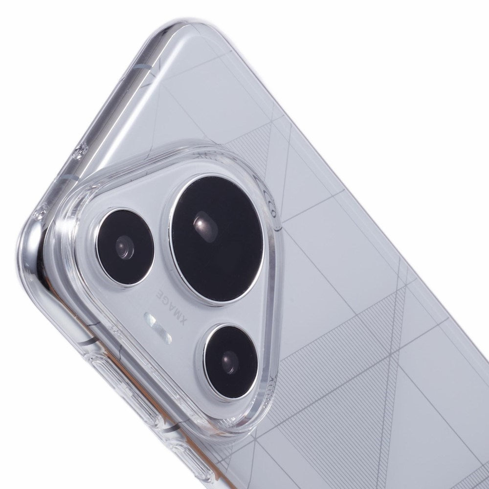 EIDERWOOD - Huawei Pura 70 Hårdt Plastik Cover - Gennemsigtig