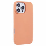 EIDERWOOD iPhone 16 Pro Max Fleksibelt Plastik Bagside Cover - Orange