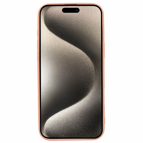 EIDERWOOD iPhone 16 Pro Max Fleksibelt Plastik Bagside Cover - Orange