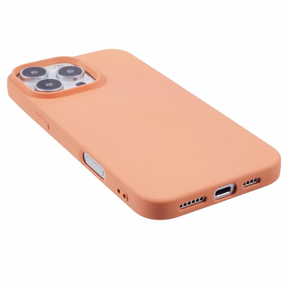 EIDERWOOD iPhone 16 Pro Max Fleksibelt Plastik Bagside Cover - Orange