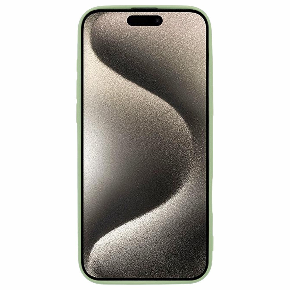 EIDERWOOD iPhone 16 Pro Max Fleksibelt Plastik Bagside Cover - Lysegrøn