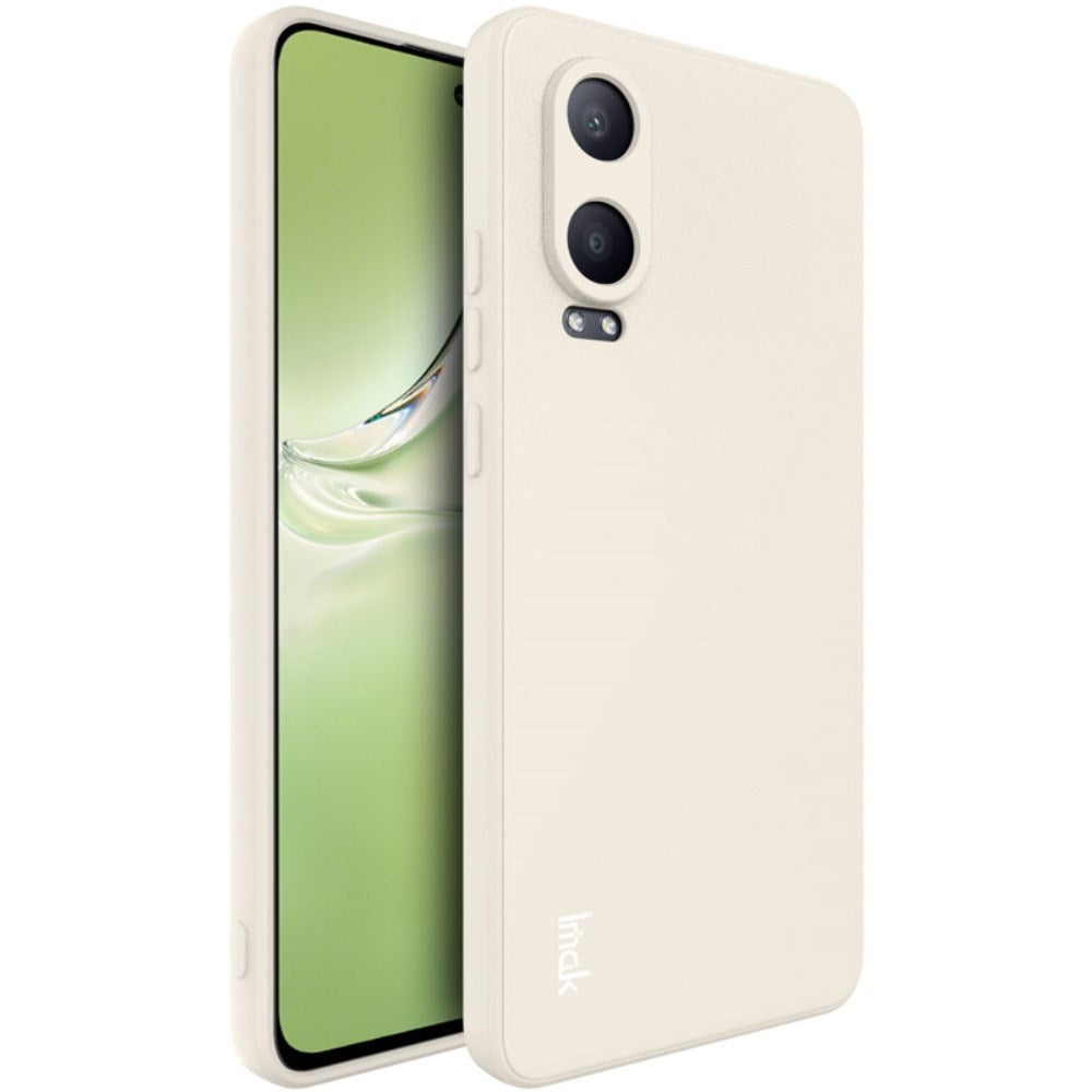 OnePlus Nord CE4 Lite (5G) IMAK UC-4 Series Fleksibel Plastik Bagside Cover - Cremehvid