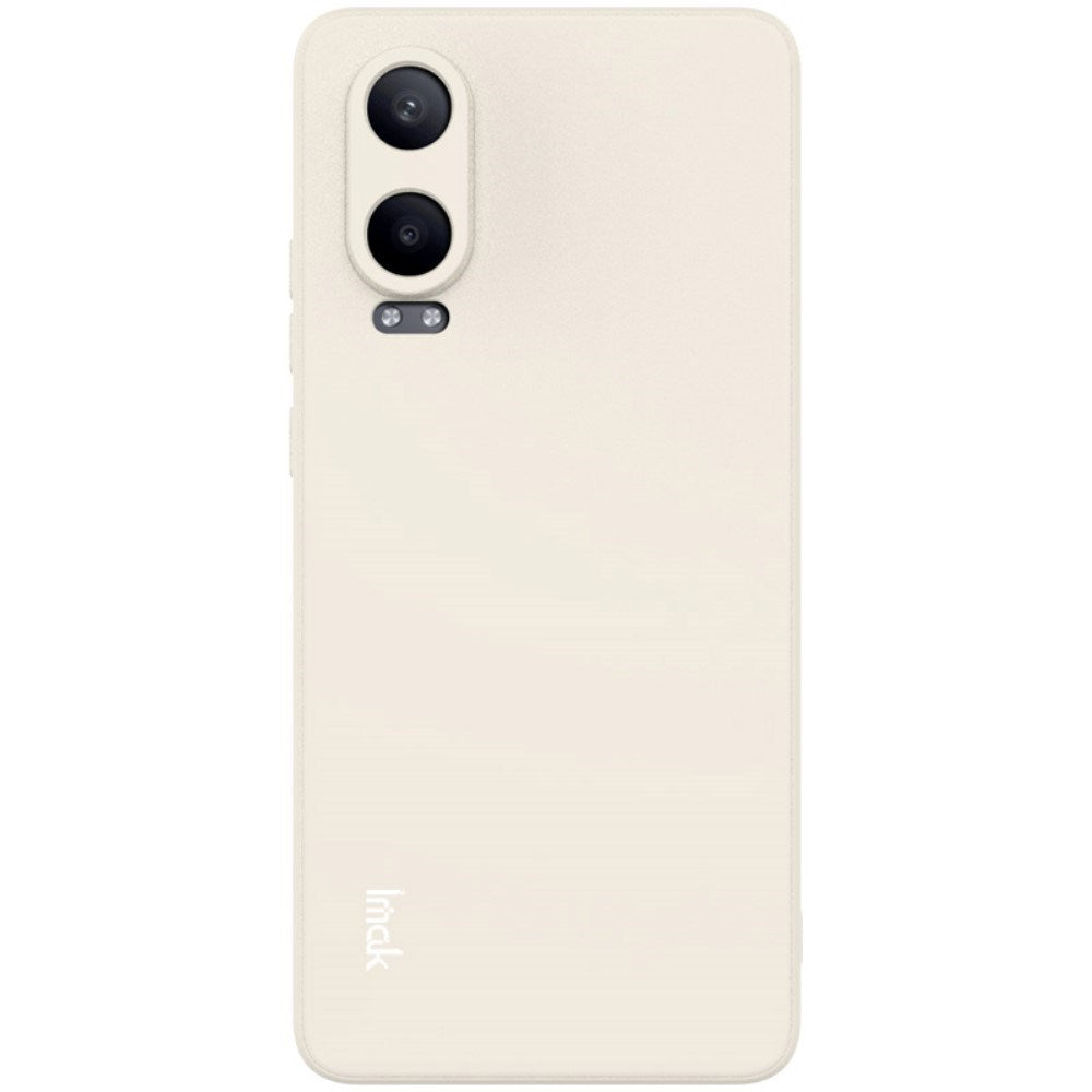 OnePlus Nord CE4 Lite (5G) IMAK UC-4 Series Fleksibel Plastik Bagside Cover - Cremehvid