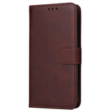 EIDERWOOD Samsung Galaxy S24 FE Læder Flip Cover m. Pung & Strop - Brun