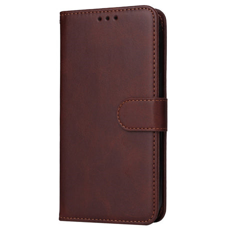 EIDERWOOD Samsung Galaxy S24 FE Læder Flip Cover m. Pung & Strop - Brun