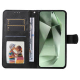 EIDERWOOD Samsung Galaxy S24 FE Læder Flip Cover m. Pung & Strop - Sort