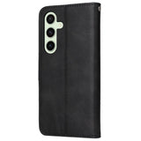 EIDERWOOD Samsung Galaxy S24 FE Læder Flip Cover m. Pung & Strop - Sort
