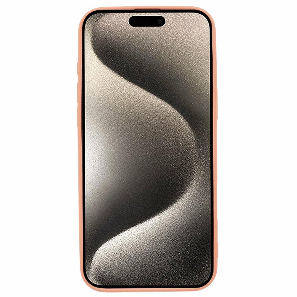 EIDERWOOD iPhone 16 Pro Mat Fleksibel Plastik Bagside Cover - Orange