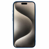 EIDERWOOD iPhone 16 Pro Mat Fleksibel Plastik Bagside Cover - Blå