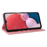 EIDERWOOD - Samsung Galaxy A13 (4G/5G) / A04s / M13 Kunstlæder Flip Cover m. Kortholder & Ståfunktion - Lyserød