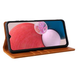 EIDERWOOD - Samsung Galaxy A13 (4G/5G) / A04s / M13 Kunstlæder Flip Cover m. Kortholder & Ståfunktion - Brun