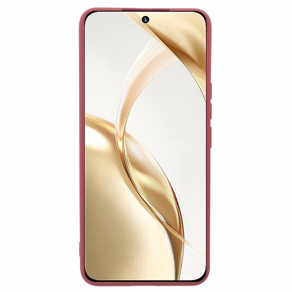 EIDERWOOD Honor 200 5G Plast Case – Beskyttende Cover med Fiberforing og Præcis Kameraudskæring - Mørkerød