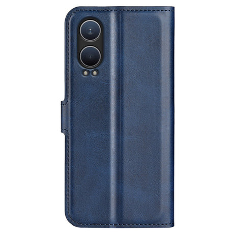 EIDERWOOD OnePlus Nord CE4 Lite (5G) Læder Flip Cover m. Kortholder & Magnetisk Luk - Blå