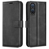 EIDERWOOD OnePlus Nord CE4 Lite (5G) Læder Flip Cover m. Kortholder & Magnetisk Luk - Sort