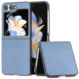 EIDERWOOD Samsung Galaxy Z Flip7 FE / Flip6 5G Rhinsten Mobil Cover - Blå
