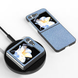 EIDERWOOD Samsung Galaxy Z Flip7 FE / Flip6 5G Rhinsten Mobil Cover - Blå