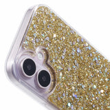 EIDERWOOD iPhone 16 Glitter Bagside Cover - Guld