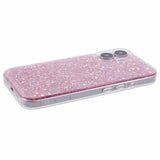 EIDERWOOD iPhone 16 Glitter Bagside Cover - Lyserød