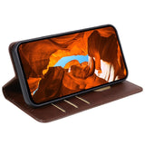 EIDERWOOD OnePlus Nord 4 Kunst Læder Flip Cover m. Ståfunktion & Kortholder - Brun