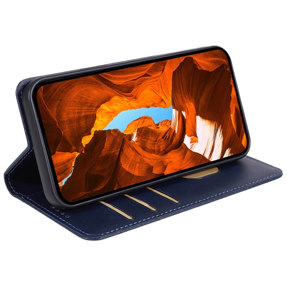 EIDERWOODOnePlus Nord 4 Kunst Læder Flip Cover m. Ståfunktion & Kortholder - Blå