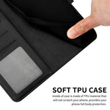 EIDERWOOD Motorola G85 (5G) Læder Flip Cover m. Kortholder & Strop - Sort