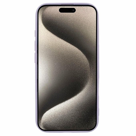 EIDERWOOD iPhone 16 Mat Fleksibel Plastik Bagside Cover - Lilla