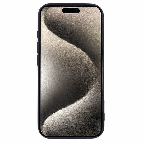 EIDERWOOD iPhone 16 Mat Fleksibel Plastik Bagside Cover - Sort