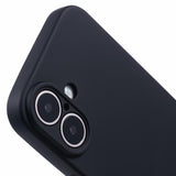 EIDERWOOD iPhone 16 Mat Fleksibel Plastik Bagside Cover - Sort