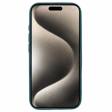 EIDERWOOD iPhone 16 Mat Fleksibel Plastik Bagside Cover - Mørkegrøn