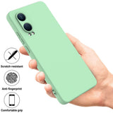 EIDERWOOD OnePlus Nord CE4 Lite (5G) Liquid Silikone Mobil Cover m. Strop - Grøn