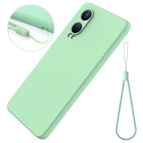 EIDERWOOD OnePlus Nord CE4 Lite (5G) Liquid Silikone Mobil Cover m. Strop - Grøn