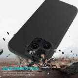 EIDERWOOD iPhone 16 Pro Max Silikone Cover - Foret Inderside - Sort