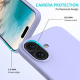 EIDERWOOD iPhone 16 Plus Silikone Cover - Foret Inderside - Lavendel