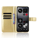 Nothing CMF Phone 1 - EIDERWOOD Kunstlæder Flip Cover m. Strop - Guld
