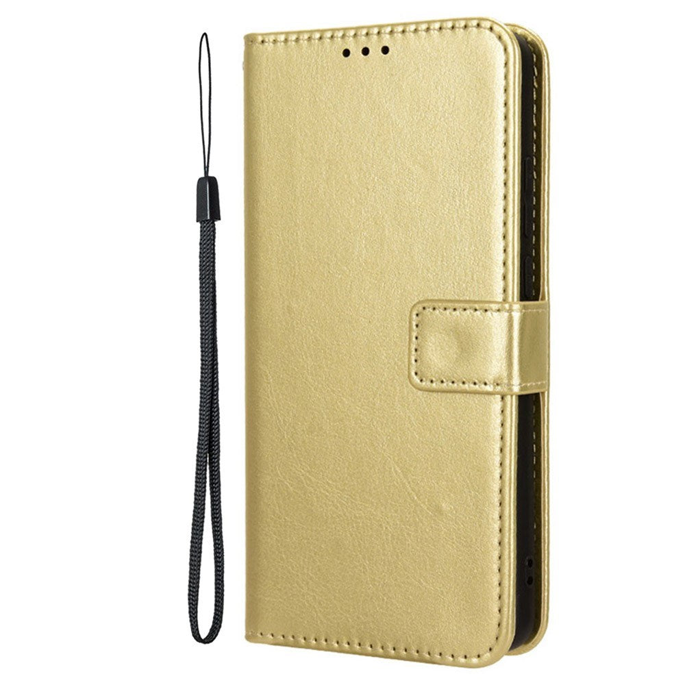 Nothing CMF Phone 1 - EIDERWOOD Kunstlæder Flip Cover m. Strop - Guld