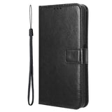 Nothing CMF Phone 1 - EIDERWOOD Kunstlæder Flip Cover m. Strop - Sort