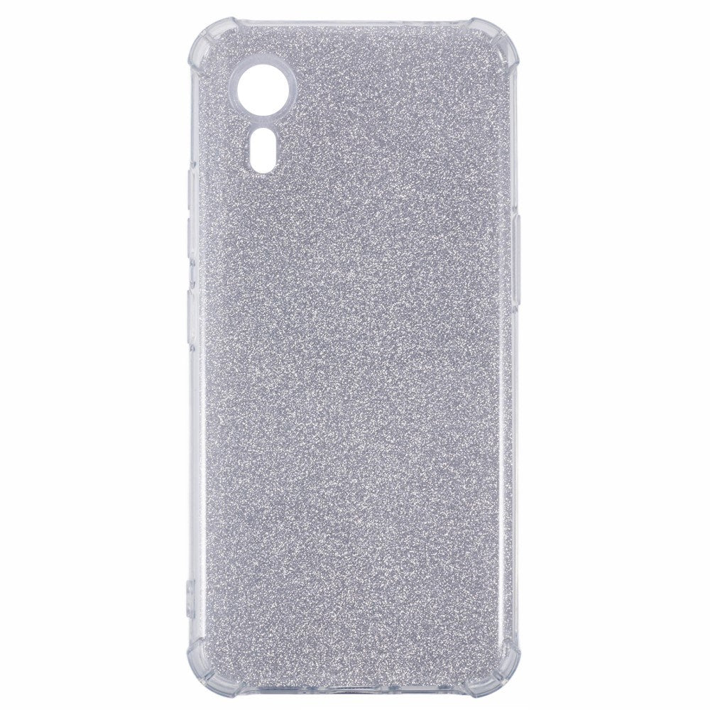 EIDERWOOD Samsung Galaxy Xcover 7 Fleksibelt Plastik Bagside Cover m. 4 Forskellige Baggrunde - Gennemsigtig / Multi
